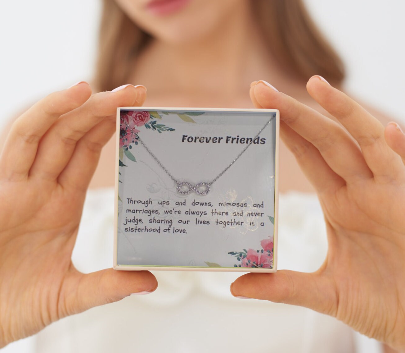 Forever Friends Perfect gift for a best friend Necklace for | Etsy