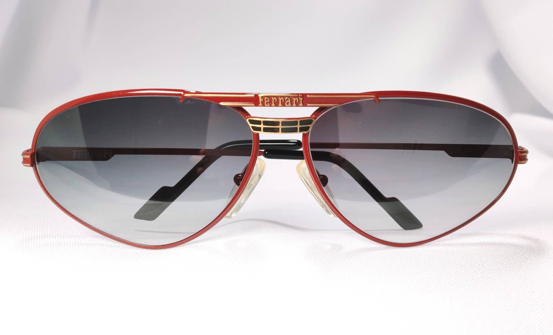 VINTAGE SUNGLASSES FERRARI FORMULA F37/S 802 CARBONIO 80s