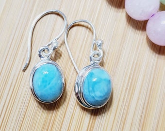Orecchini Pendenti In Argento 925 Con Ametista Naturale Sfaccettata - Gemma Qualità A - Lunghezza 4cm