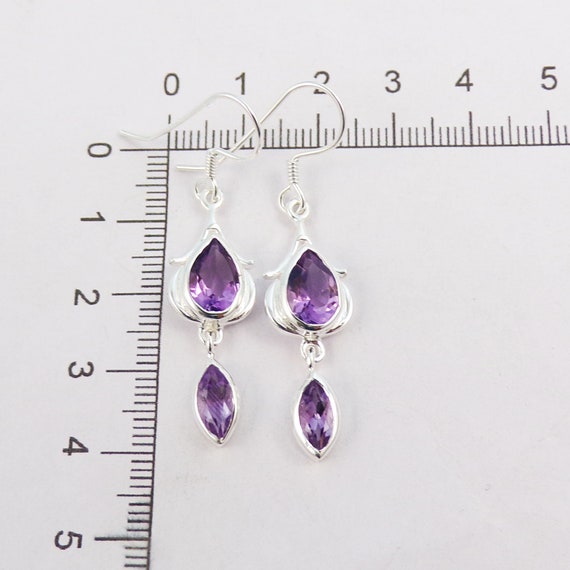 Anello in quarzo rosa e ametista | Argento 925 placcato oro