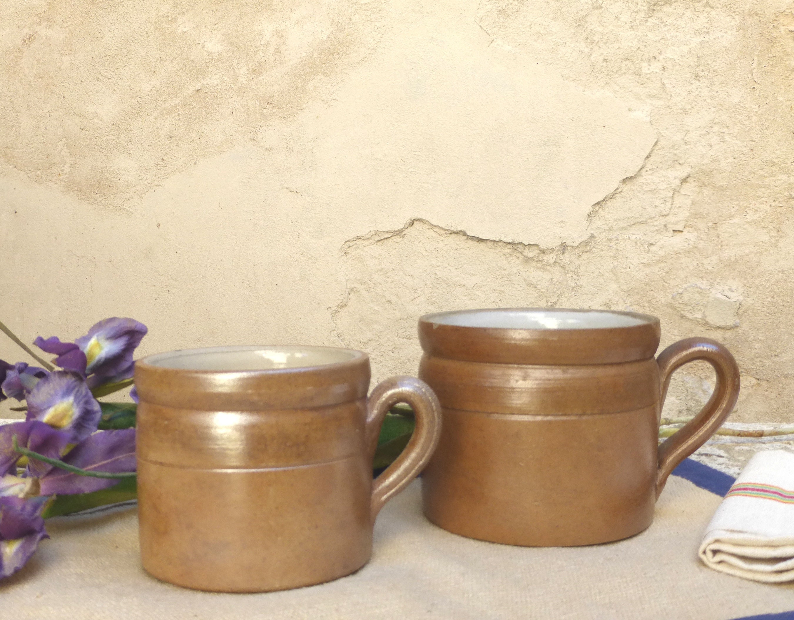 Paire De Français Pots