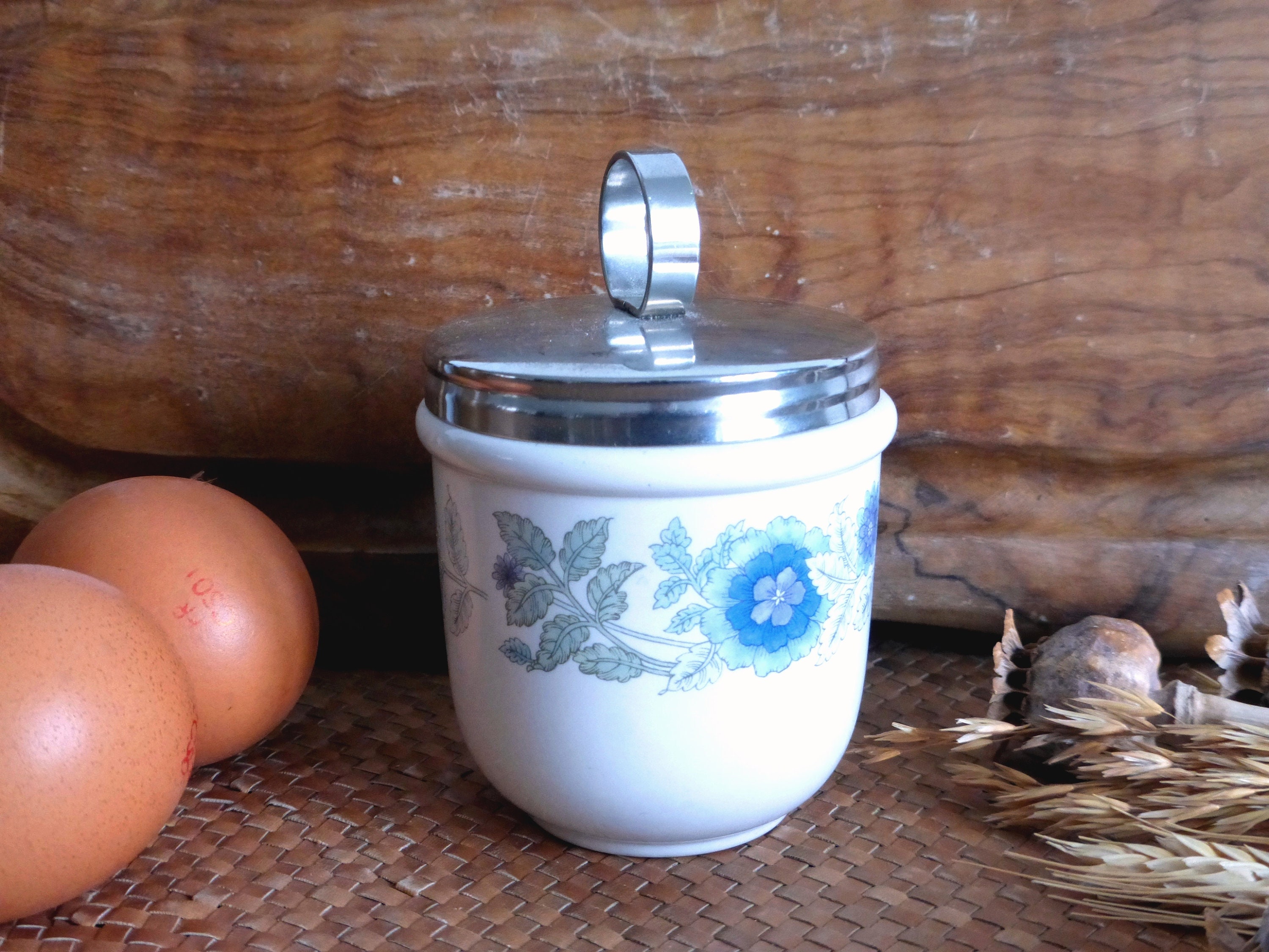 Egg-coddler Large Size Porcelain Egg Cooker From Wedgwoog 