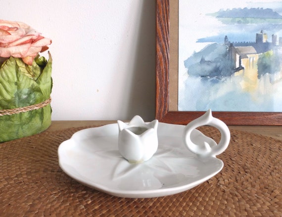 Tisanière en porcelaine blanche Limoges complète