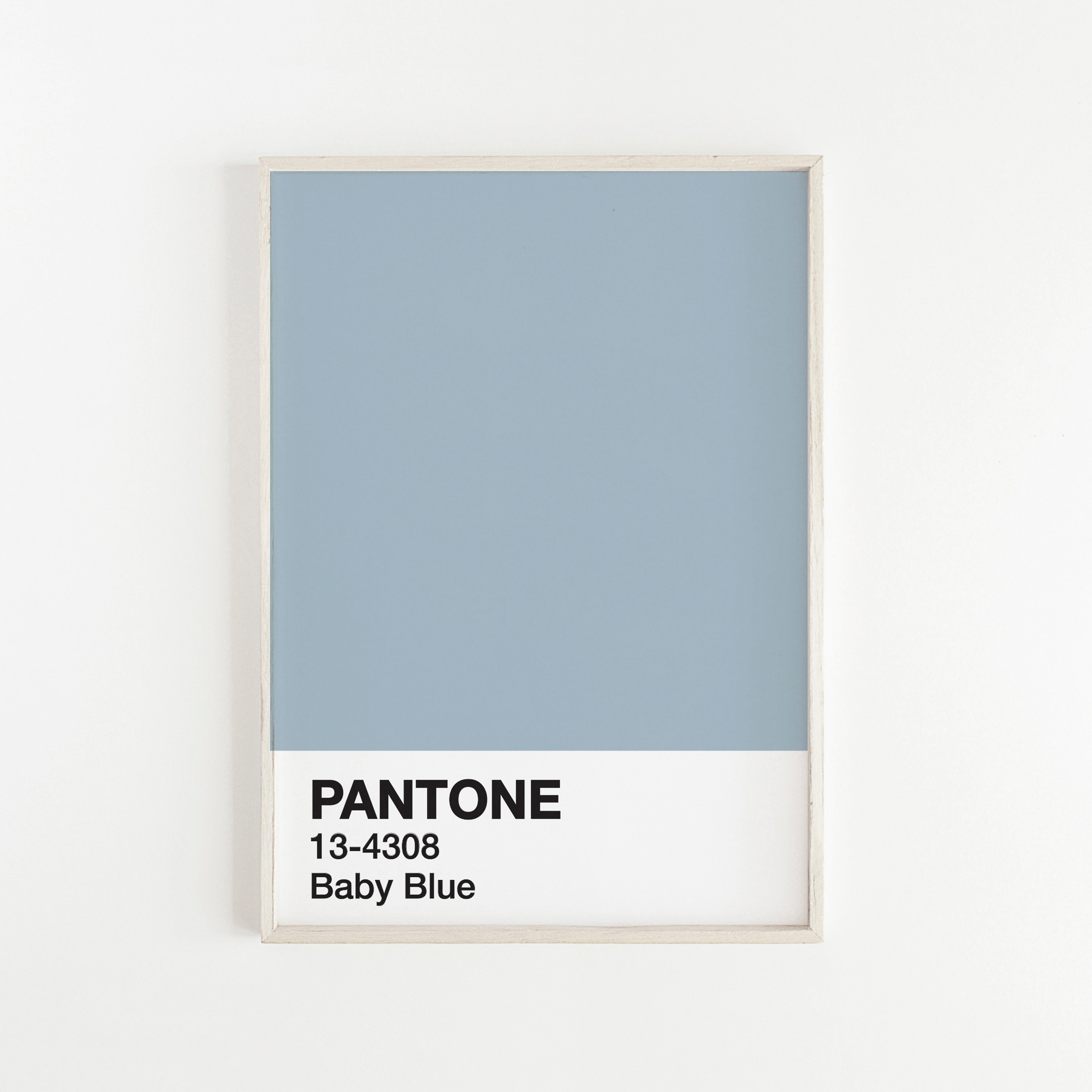 Pantone Swatch Print Colour Palette Baby Blue Color Of The Etsy Pantone Swatch Print Colour Palette Baby Blue Color Of The Etsy
