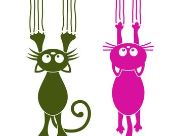 Download Cat Scratching Svg Etsy PSD Mockup Templates