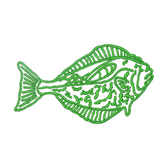 Instant Download PES DST Fish Wedding Embroidery Design