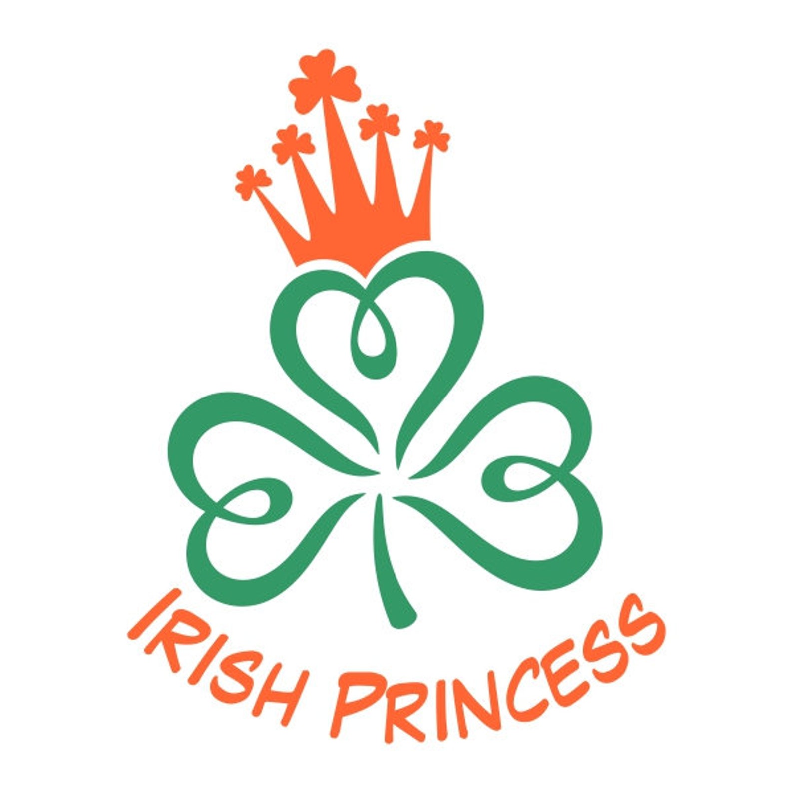 Irish Princess Cuttable Design PNG DXF SVG &amp; Eps File for - Etsy UK