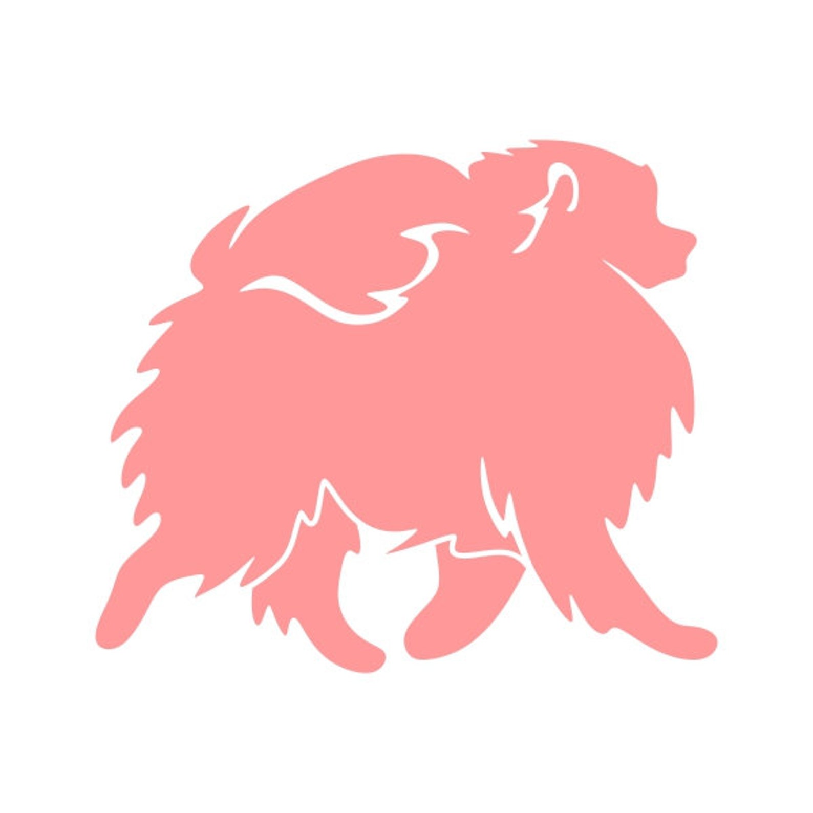 Pomeranian Dog Cuttable Design PNG DXF SVG & eps File for | Etsy