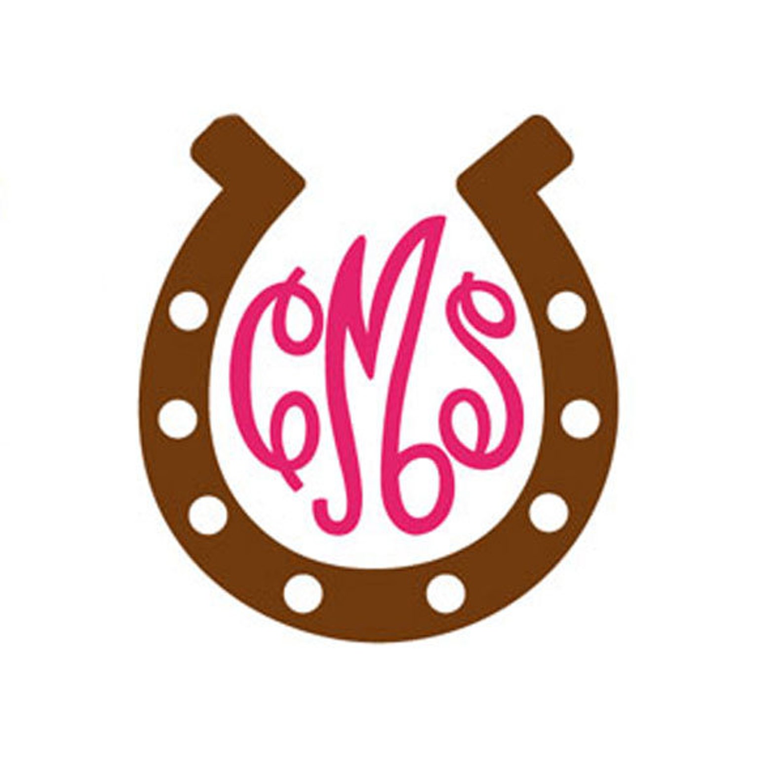 Horse Horseshoe Split Cuttable Design PNG DXF SVG & Eps File Etsy