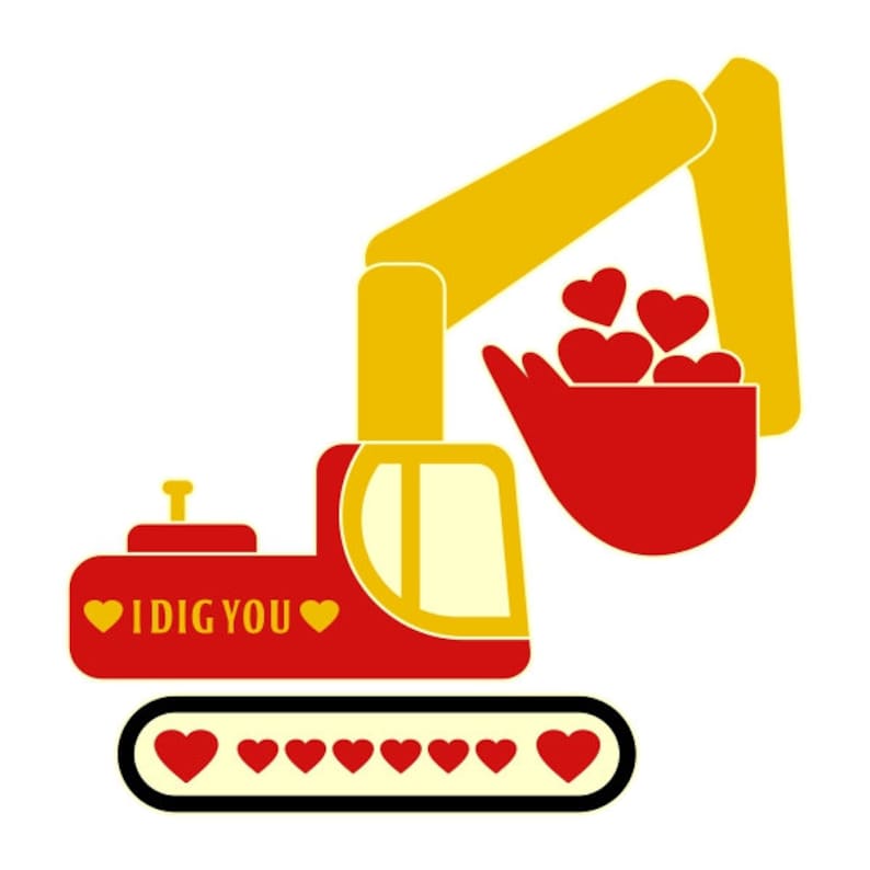 Download I Dig You Excavator Cuttable Design PNG DXF SVG & eps File ...