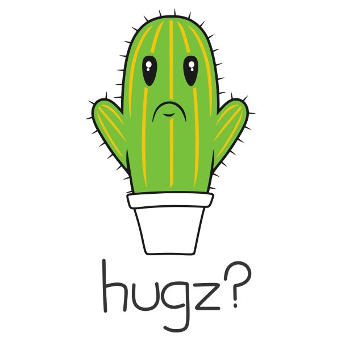 Cactus Hugs Cuttable Design PNG DXF SVG &amp; Eps File for | Etsy