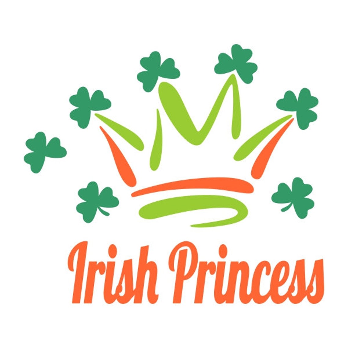 Irish Princess Cuttable Design PNG DXF SVG &amp; Eps File for - Etsy UK
