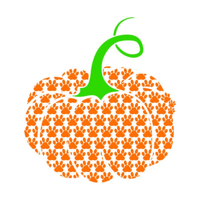 Paw Pumpkin Cuttable Design PNG DXF SVG Eps File For Etsy Paw Pumpkin Cuttable Design PNG DXF SVG Eps File For Etsy