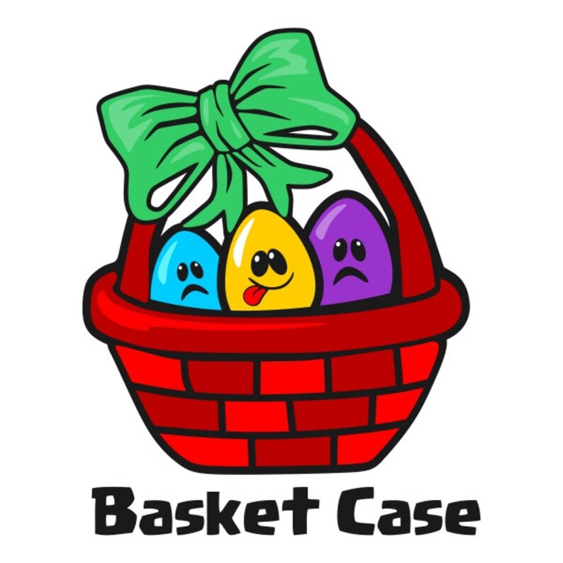 Download Basket Case Easter Egg Cuttable Design PNG DXF SVG & eps File | Etsy