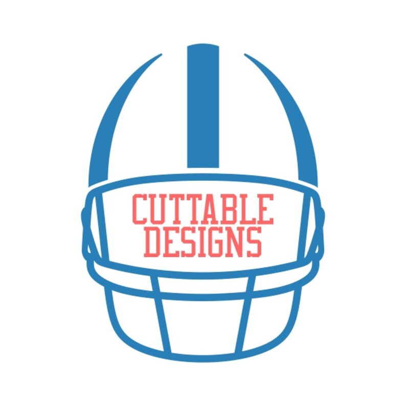 Football Helmet Frame Cuttable Design PNG DXF SVG & eps File | Etsy