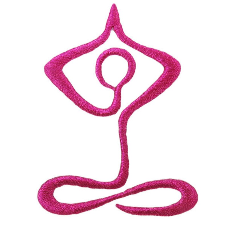 Yoga Embroidery Design Instant Download PES DST Etsy