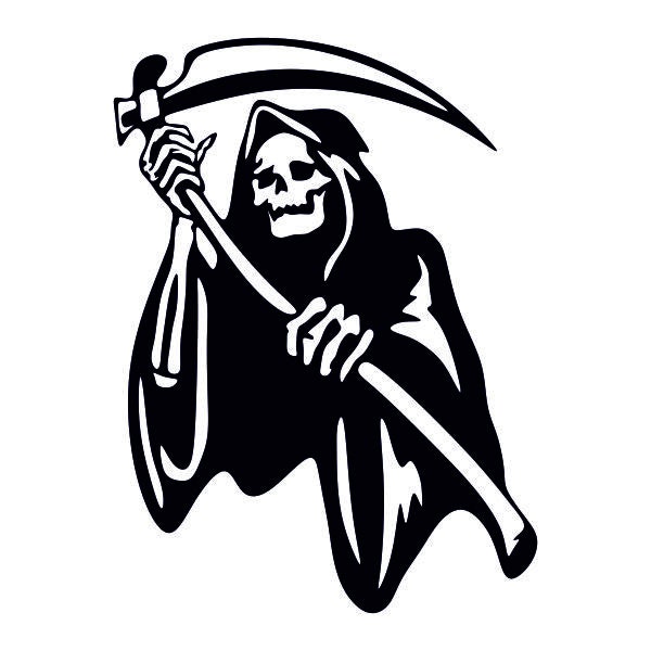 Grim Reaper Cuttable Design PNG DXF SVG & Eps File for - Etsy