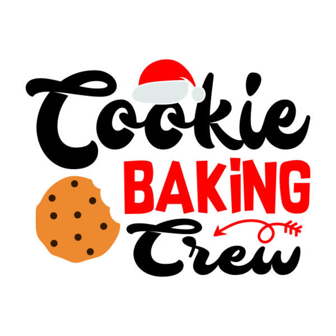 Cookie Baking Crew Cuttable Design PNG DXF SVG & Eps File for Etsy