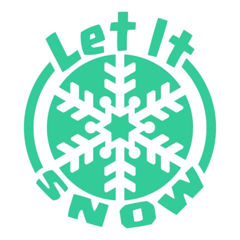 Download Let It Snow Cuttable Design PNG DXF SVG & eps File ...