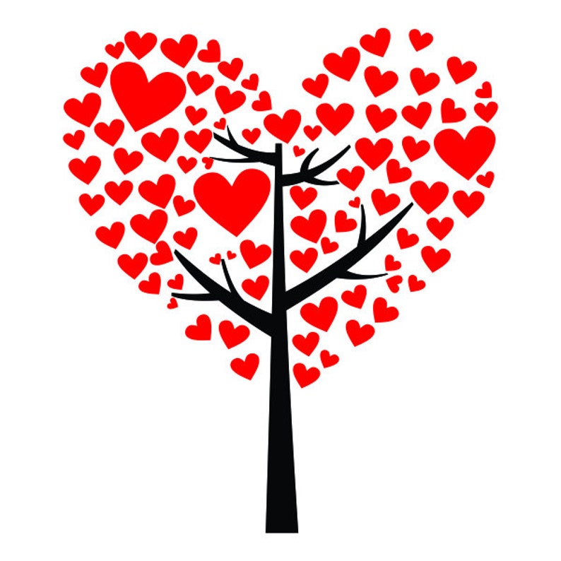 Free Free Heart Tree Svg 192 SVG PNG EPS DXF File