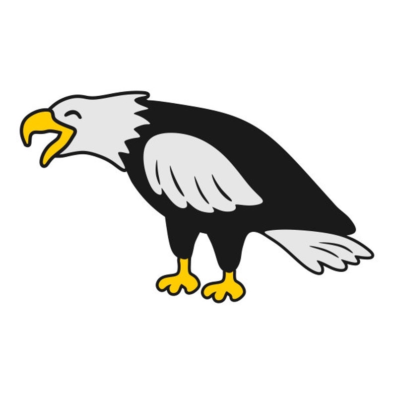 Download American Bald Eagle Cuttable Design PNG DXF SVG & eps File for | Etsy