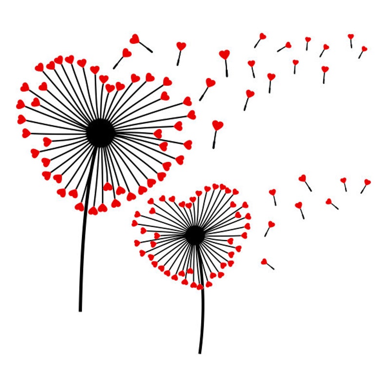 Free Free Dandelion Heart Svg Free 325 SVG PNG EPS DXF File