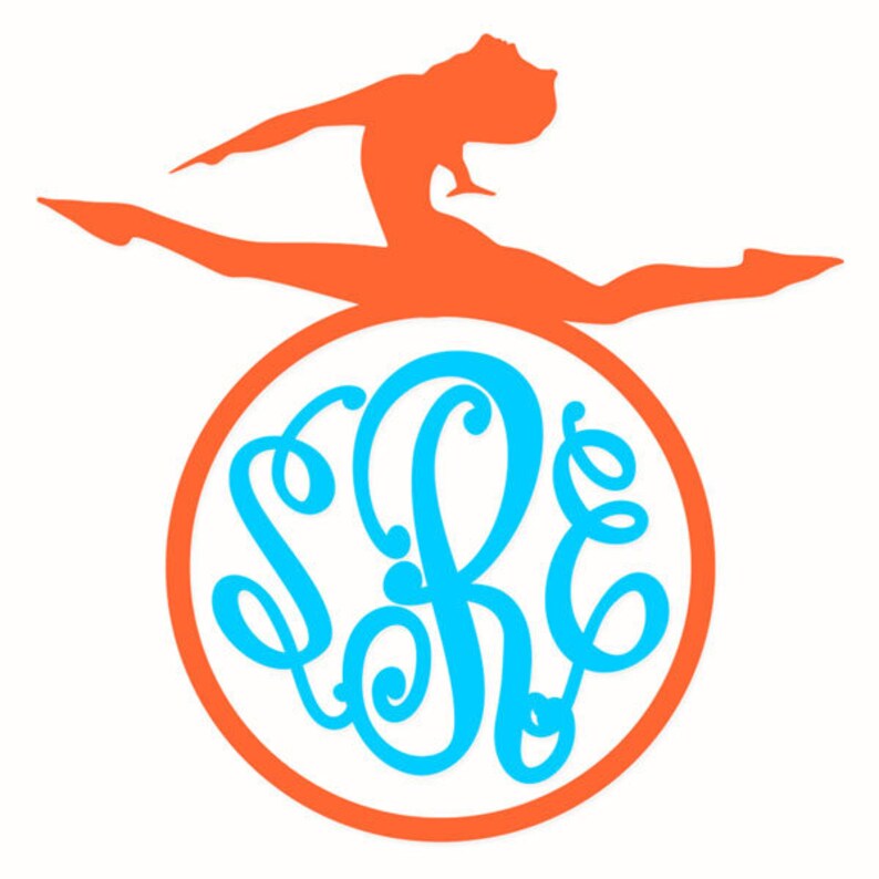 Gymnastic Frame Cuttable Design PNG DXF SVG &amp; Eps File for - Etsy