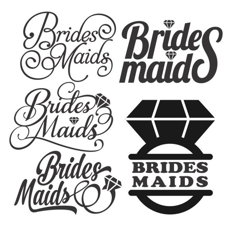 Download Team Bride Wedding Cuttable Design PNG DXF SVG & eps File ...