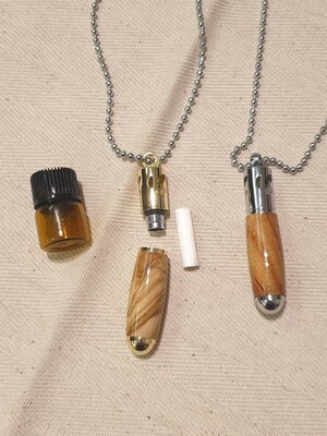 Désodorisant Voiture Et Maison – Design Artisanal En Verre Et Bois – Parfum Clean Cotton, Naturel Et Durable