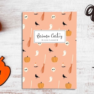 2026 Monthly Planner | Personalized Planner | Halloween Gift | Paperback | 2026 Monthly Planner