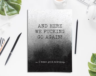 2024 Planner | January 2024 December 2023 | Weekly & Monthly | Personalized Planner | Funny Planner Gift