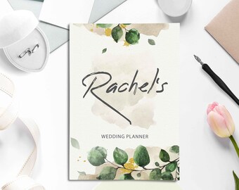Wedding Journal | Personalised Wedding Planner | Engagement Gift | Paperback