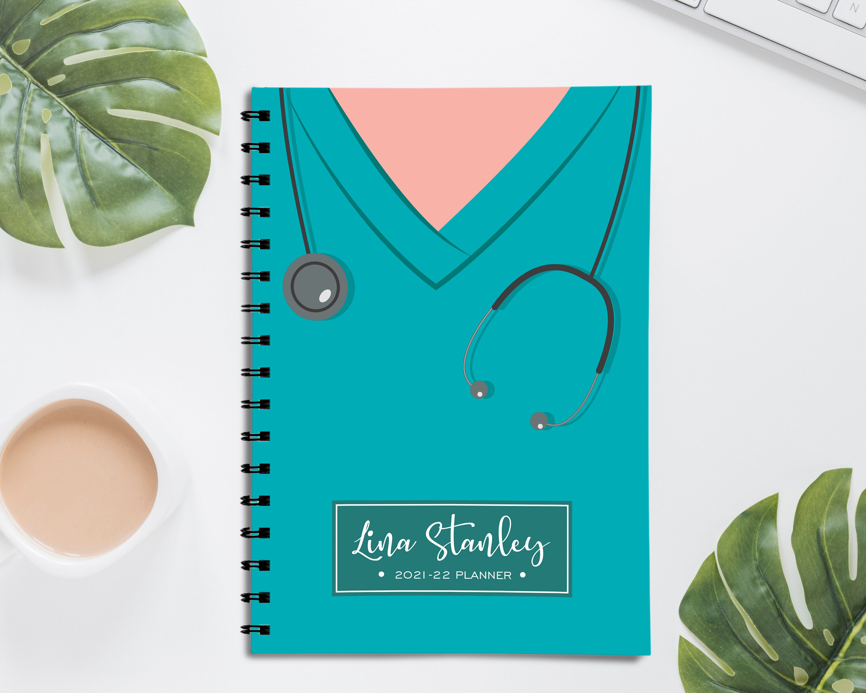 Academic Planner Nurse Planner July 2021 June 2022 Etsy