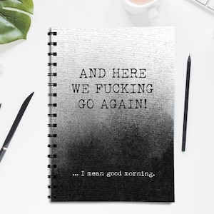 2026 Spiral Planner | January 2026 December 2026 | Weekly & Monthly | Personalized Spiral Planner | Funny Planner Gift