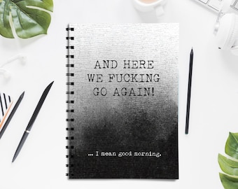 2026 Spiral Planner | January 2026 December 2026 | Weekly & Monthly | Personalized Spiral Planner | Funny Planner Gift