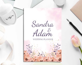 Personalized Wedding Planner | Book and Organizer For Brides | Paperback