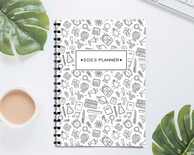 2023 Spiral Planner Teacher Spiral Planner January 2023 Etsy