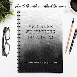 2025 Spiral Planner | January 2025 December 2025 | Weekly & Monthly | Personalized Spiral Planner | Funny Planner Gift