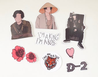 AGUST D - D-2 / Daechwita Glossy Sticker Set