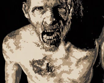 6 Layer Stencil set Zombie template Ships worldwide