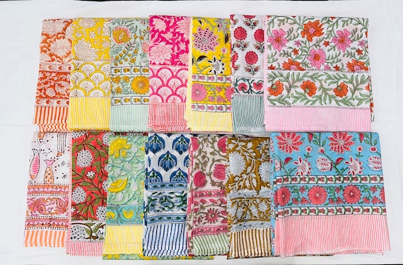 Cotton Sarong| Block Print Sarong Pareo| Cotton Boho Scarf| Neck Head Wrap Swim Coverup Batik Sarong For Women
