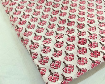 Wholesale Lot Of Indian Block Print Fabric - 100% Indian Cotton Fabric By Yard - Printed Fabric For Dress Making, Sewing, Crafting, Quilting
