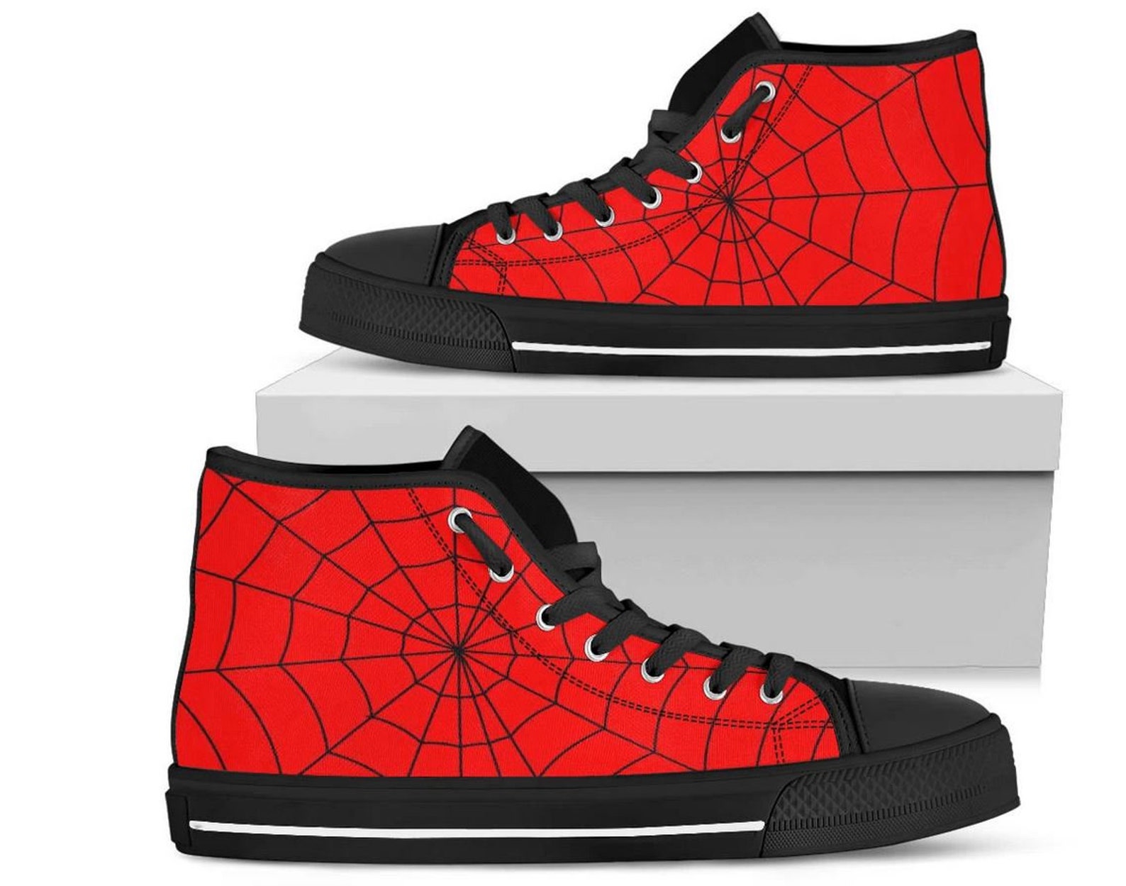 spider man canvas shoes