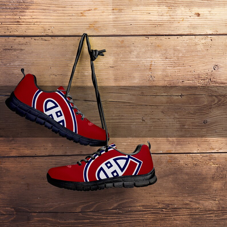 Montreal Canadiens Fan Unofficial Running Shoes sneakers Etsy