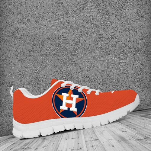 Houston Astros Fan Unofficial Running Shoes Sneakers Etsy