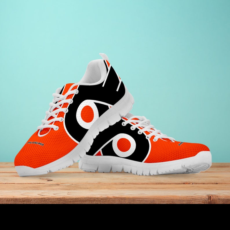 Philadelphia Flyers Fan Unofficial Running Shoes sneakers | Etsy