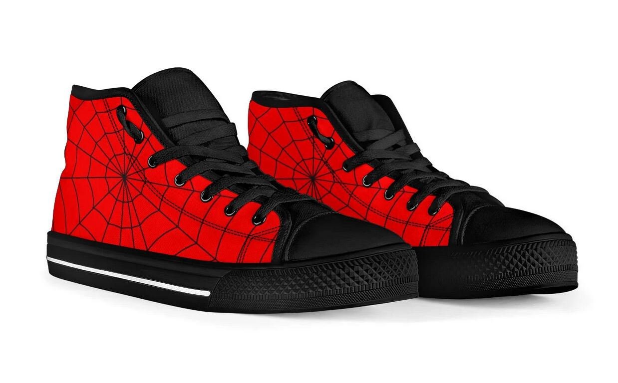 spider man canvas shoes