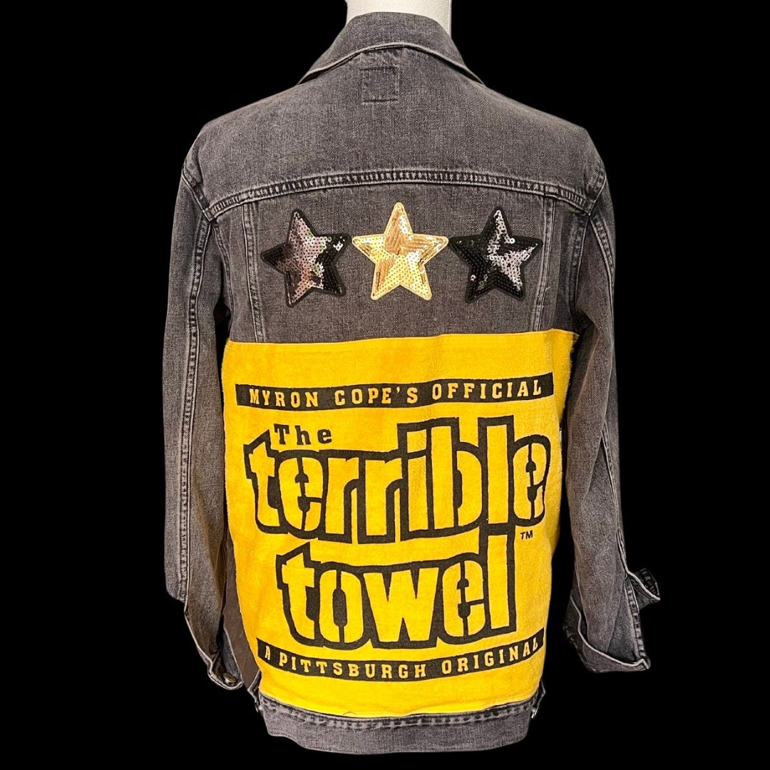 Pittsburgh Steelers Terrible Towel Jacket - Etsy