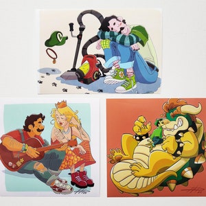 Mario Mini Prints