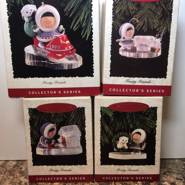 Vintage Hallmark Collector's Series Frosty Friends Etsy